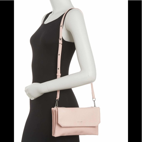 Matt & Nat Dwell Suky Vegan Leather Bag, Pink, NWT - Picture 4 of 15